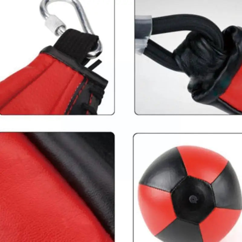 1pc Pu Material Pear-shaped Professional Fitness Ball Speed Equipment Boxing Training Boxer Supplies Gymnasium T1k8